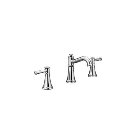 Moen 2H Widespread Trim Chr T6405